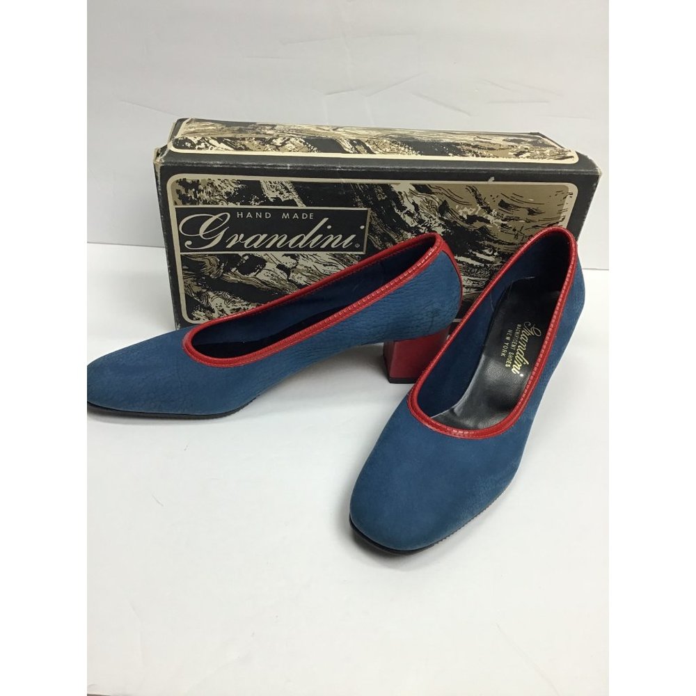 Vintage, MCM, Handmade, Ameriana Suede Pump, size 9